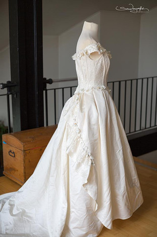Historisches Brautkleid