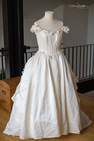 Historisches Brautkleid