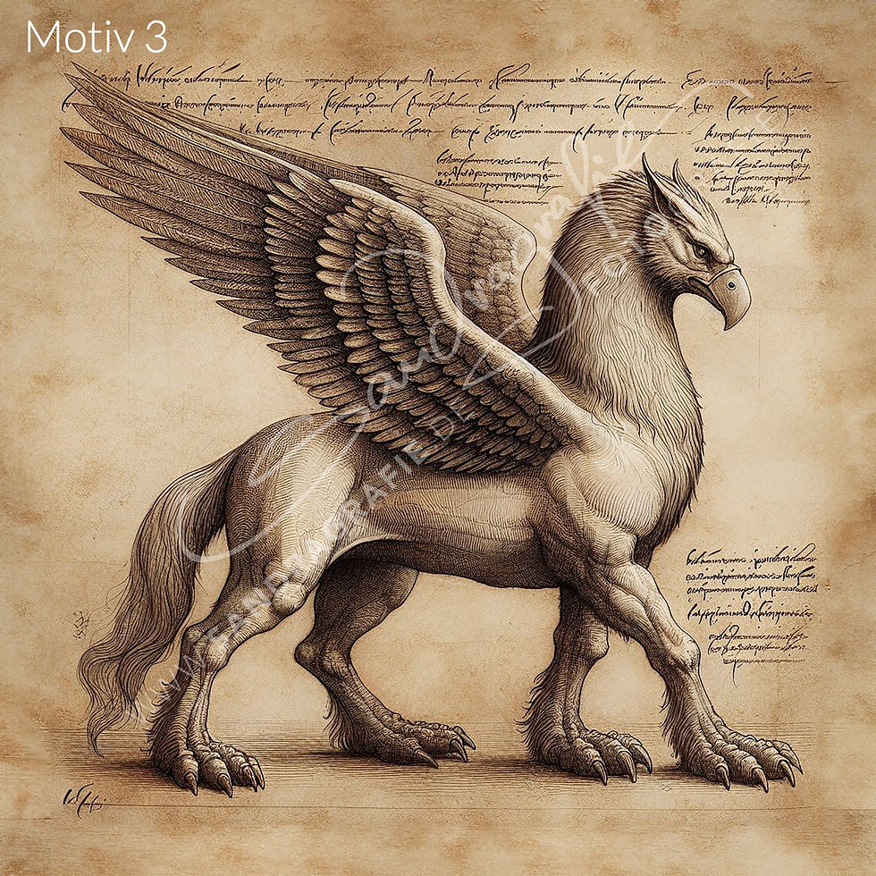 Miniaturbild: Fine Art Print "Hippogreif"
