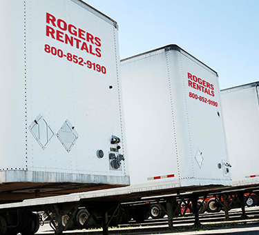 Rent Dry Van Trailer | Rogers Rentals INC