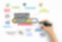 marketing strategy Concept. Chart with keywords and icons on white background.jpg
