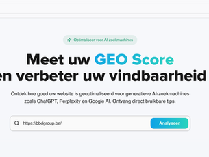 Benieuwd hoe jouw website scoort in AI?