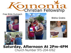Bible Outreach 2014