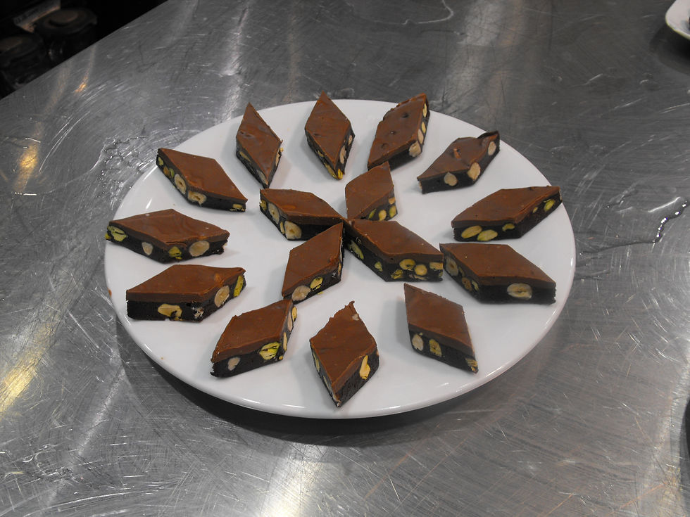 חטיף שוקולד אגוזים