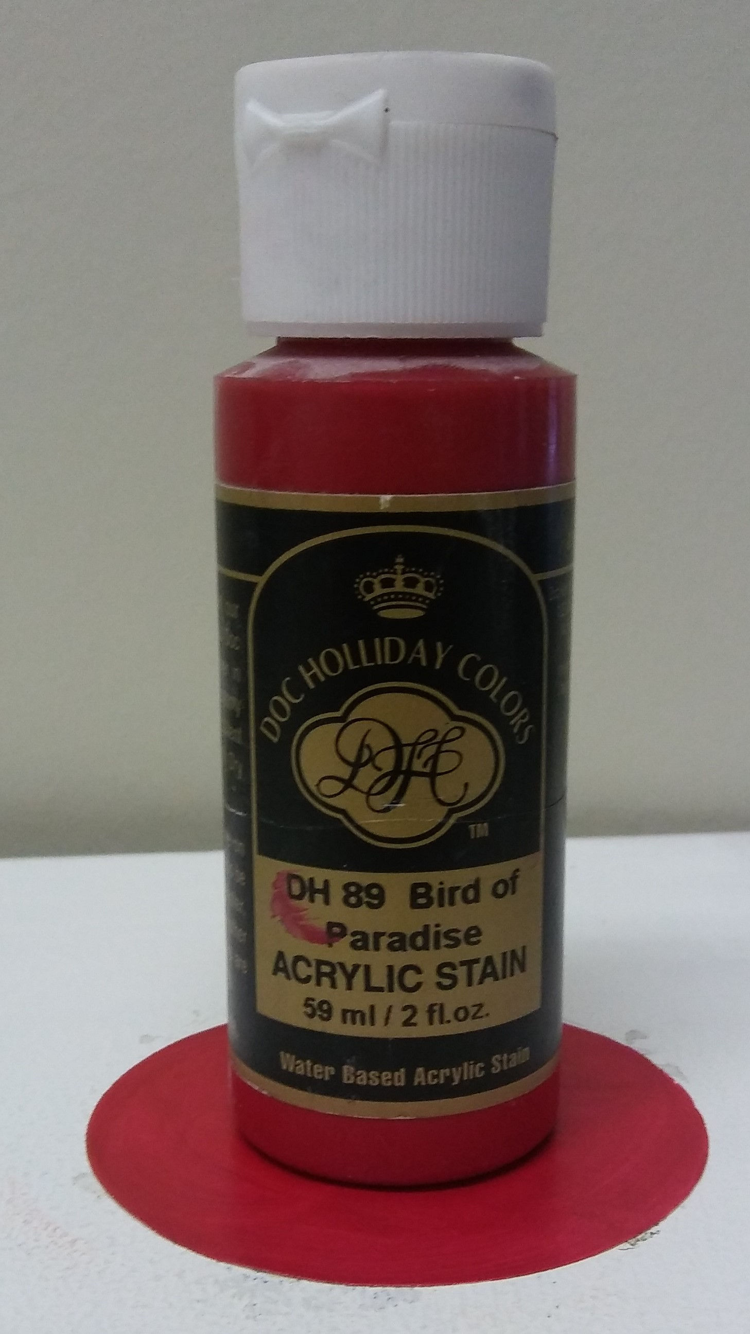 A DH 89 Bird of Paradise Pearl Acrylic Stain