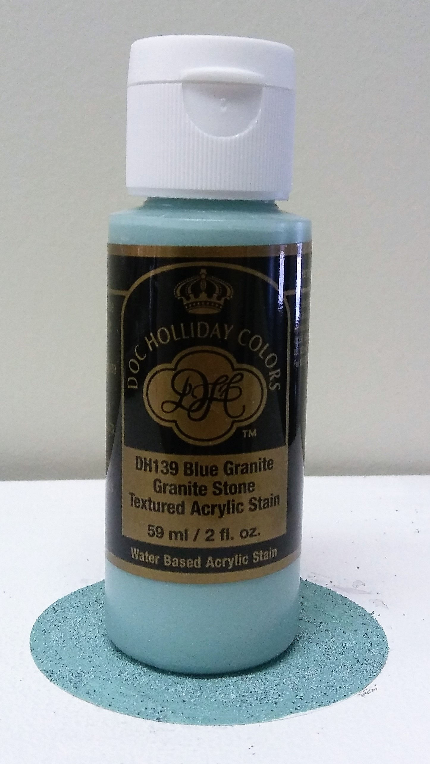 A DH 139 Blue Granite Stone Textured Acrylic Stain