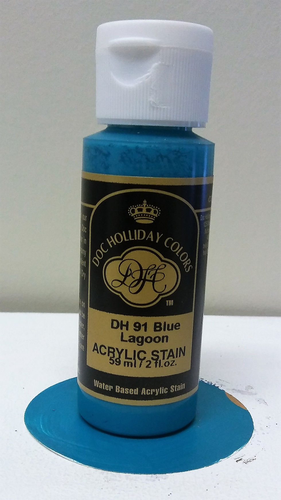 A DH 91 Blue Lagoon Pearl Acrylic Stain