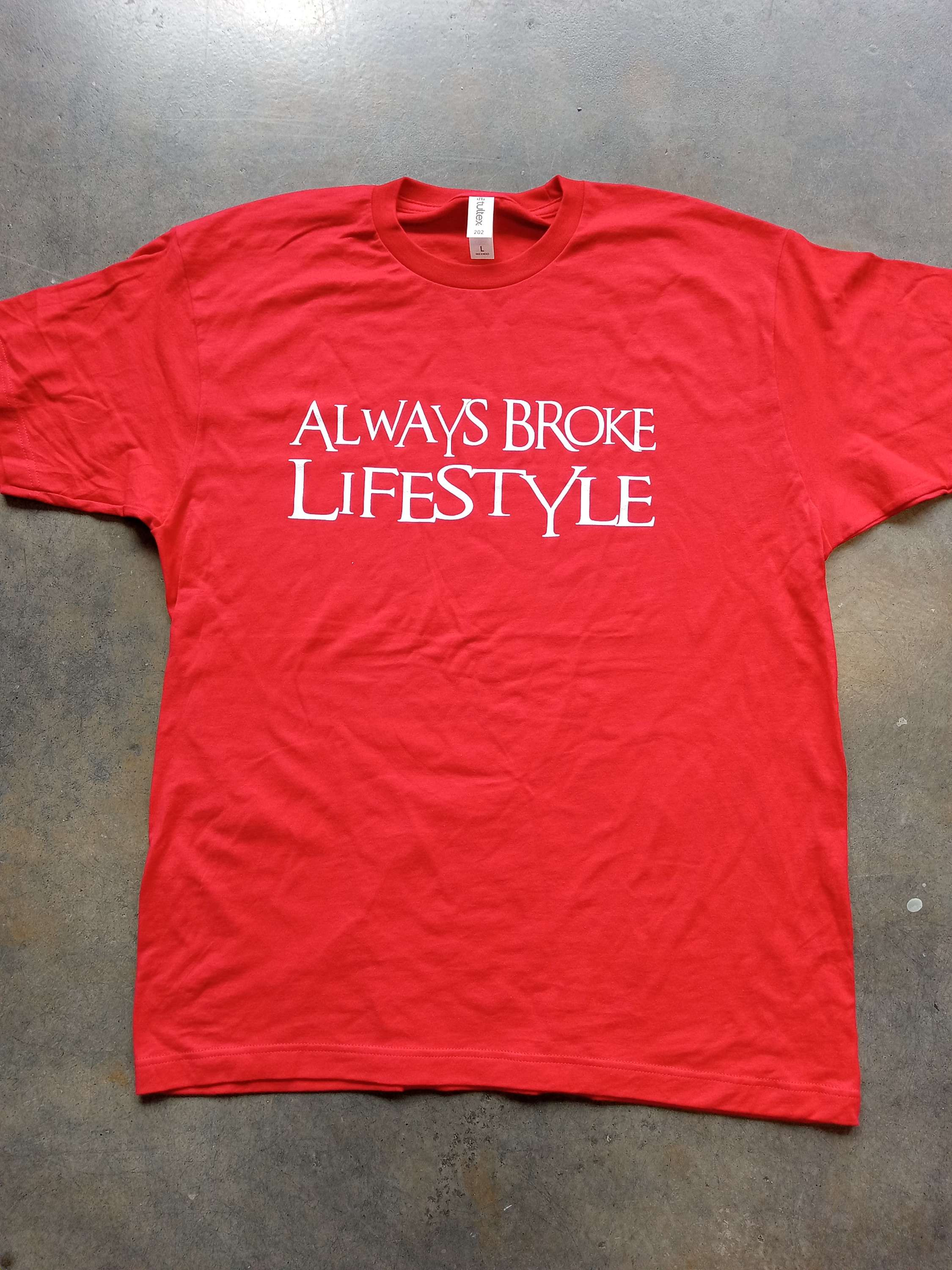 O.G. Red with White letters