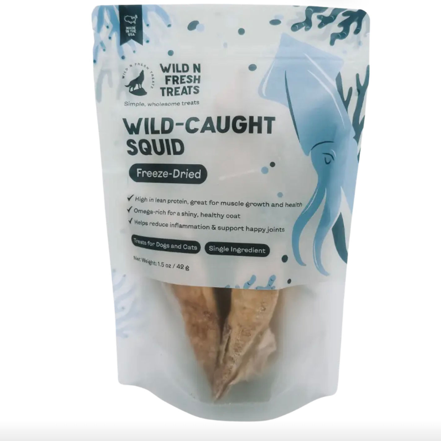 Wild n Fresh Freeze Dried Wild Caught Squid