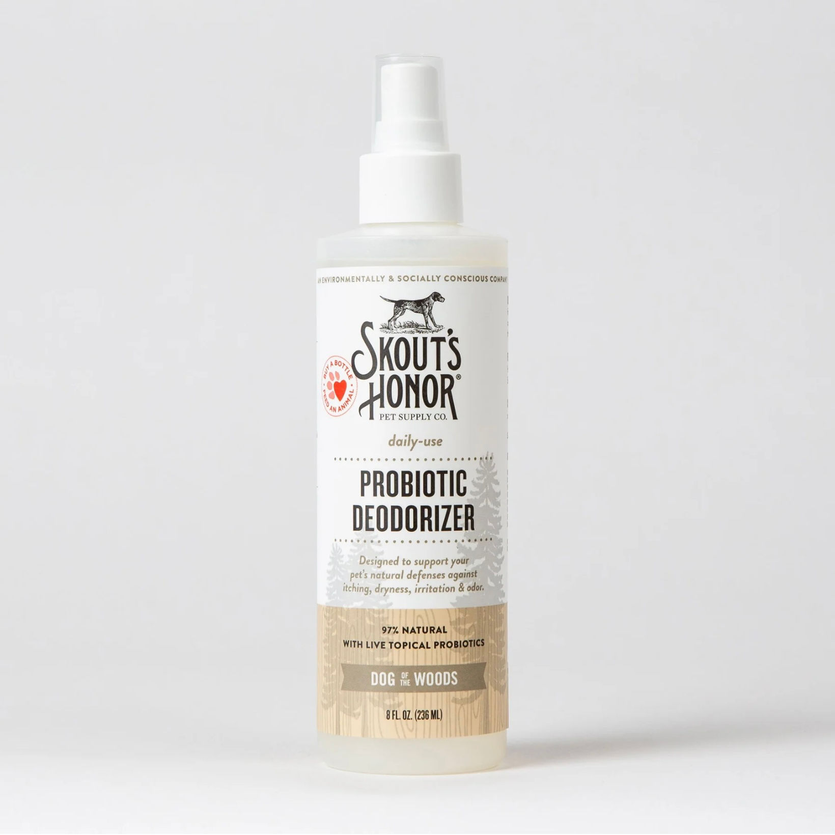Skout's Honor Probiotic Pet Deodorizer - Dog of the Woods 8oz
