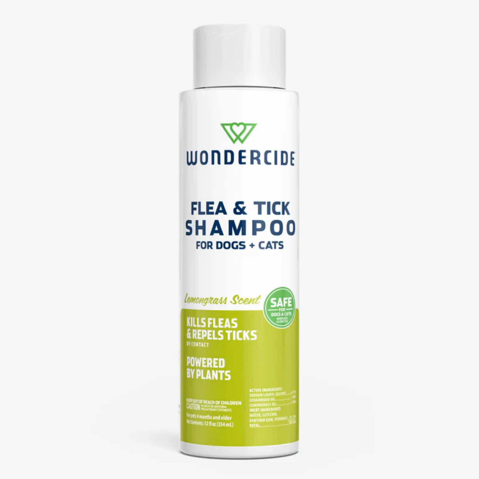 Wondercide Flea & Tick Shampoo - Lemongrass 12oz