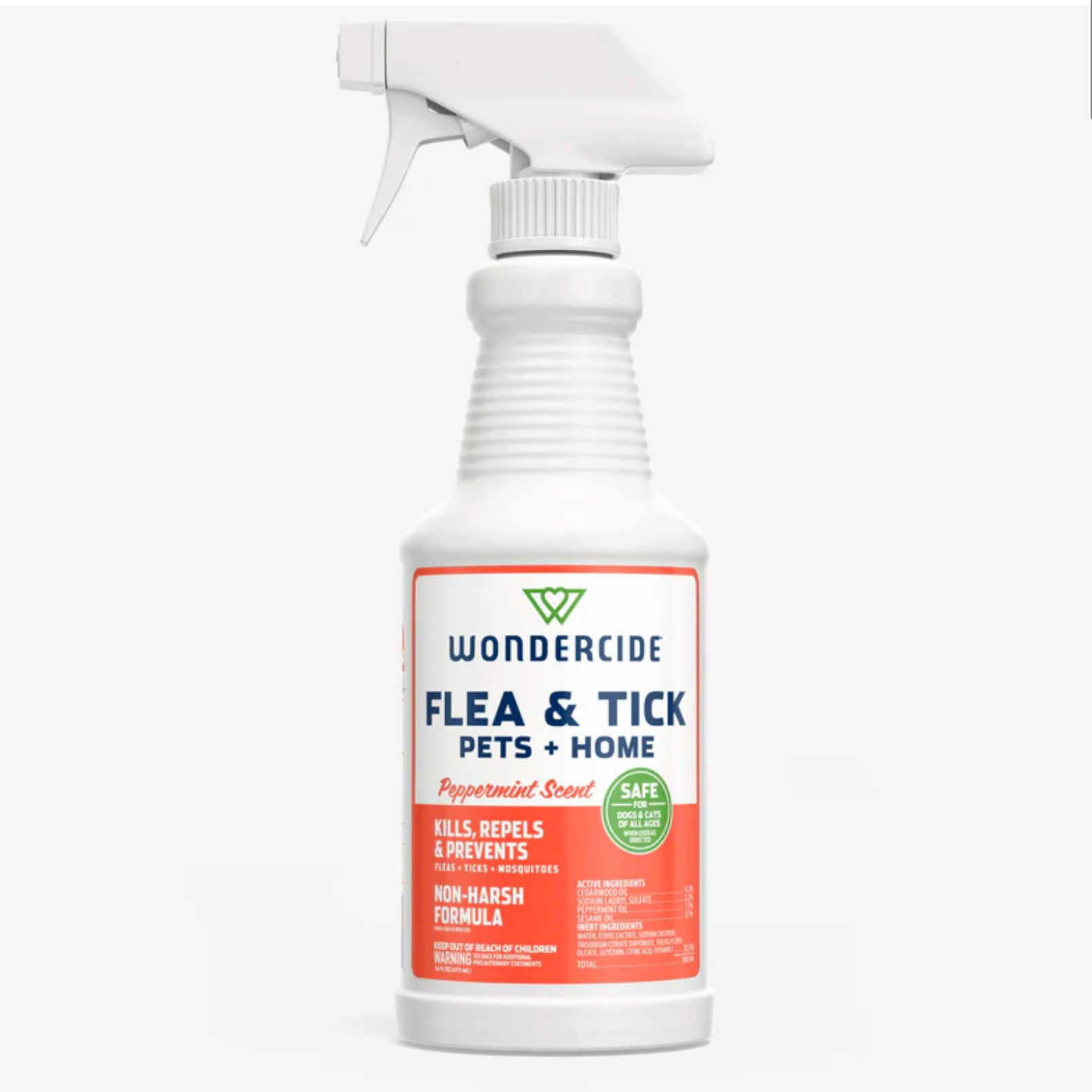 Wondercide Flea, Tick, & Mosquito Spray - Peppermint 16oz