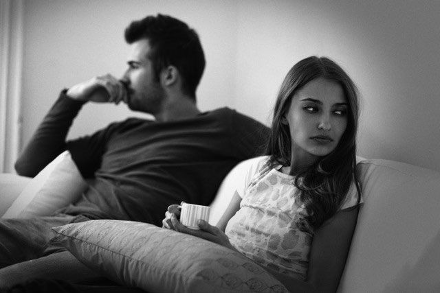 Couple Showing Emotional Disconnection