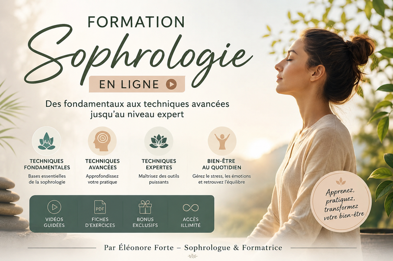 Programme vidéo de sophrologie en ligne avec exercices de relaxation et gestion du stress