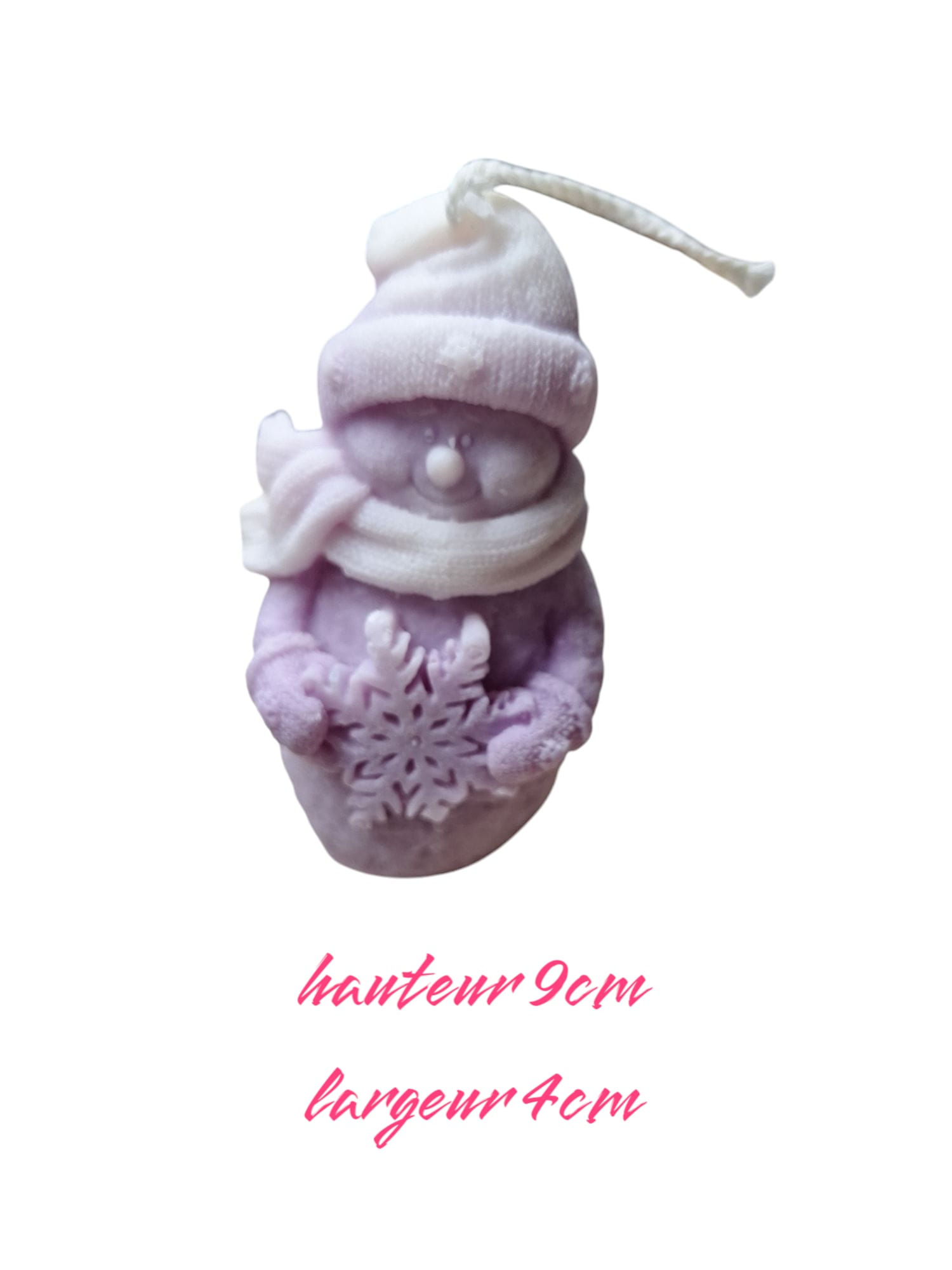 Bonhomme de neige flocon