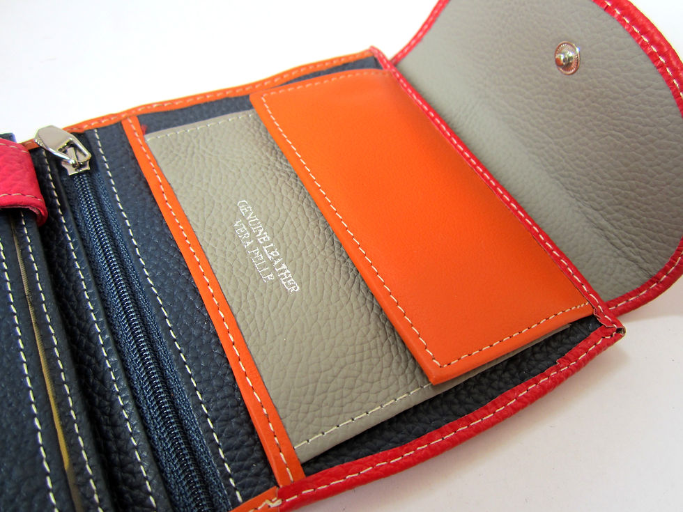 Thumbnail: Florence leather wallet with coin pocket