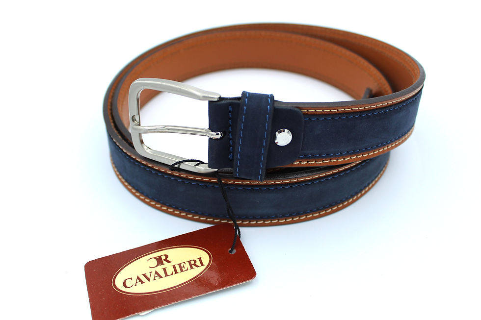 Thumbnail: Cavalieri Leather belt Made in Italy