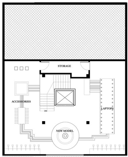 Electronic Store Design2 - Floor Plan - Level 2