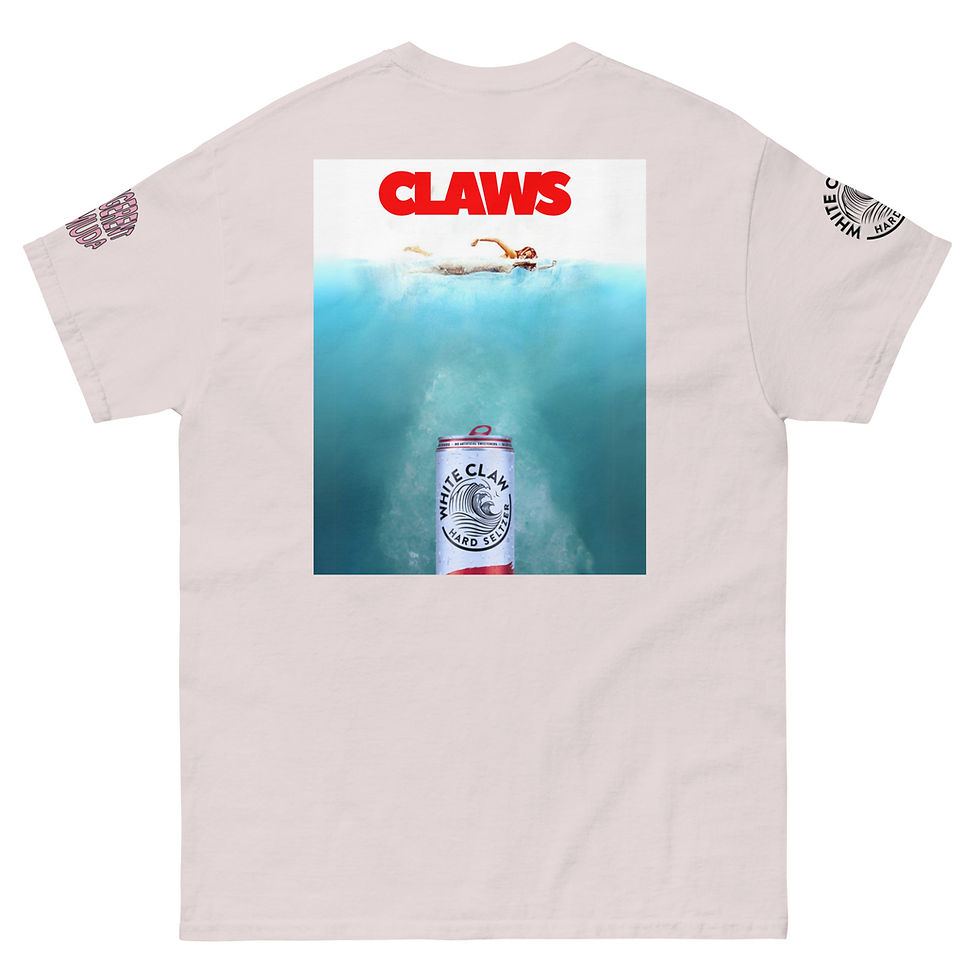 Thumbnail: White Claw x Belligerent ' CLAWS' T-shirt