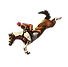 diving horse logo
