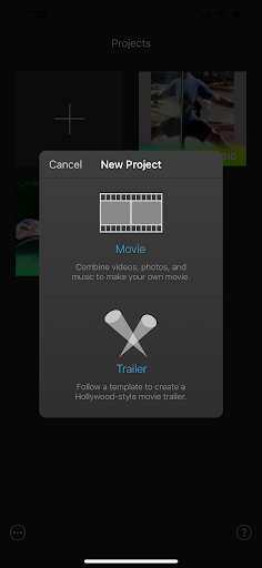 iMovie example image
