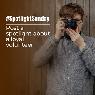 Spotlight sunday social media template