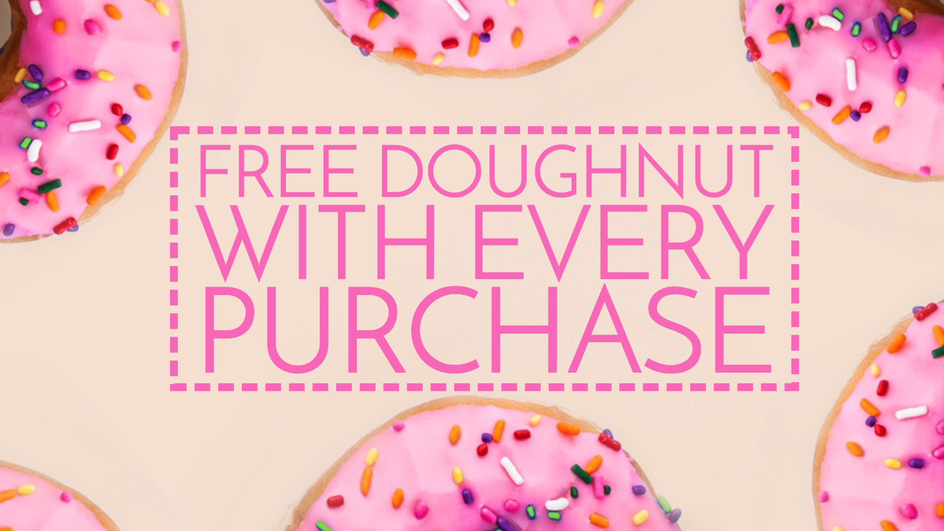 National Doughnut day social media template