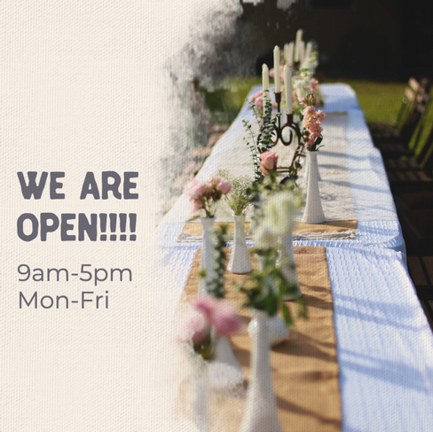 Outdoor dining social media templates