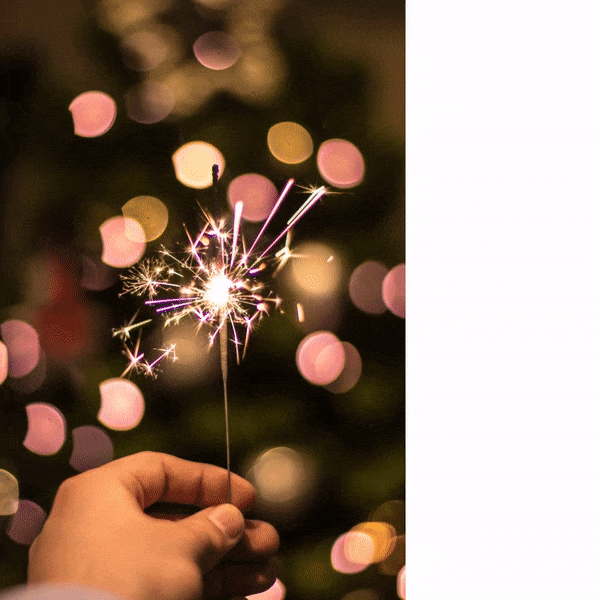 New Year event social media template
