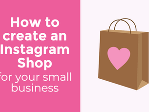 How to create an Instagram Shop