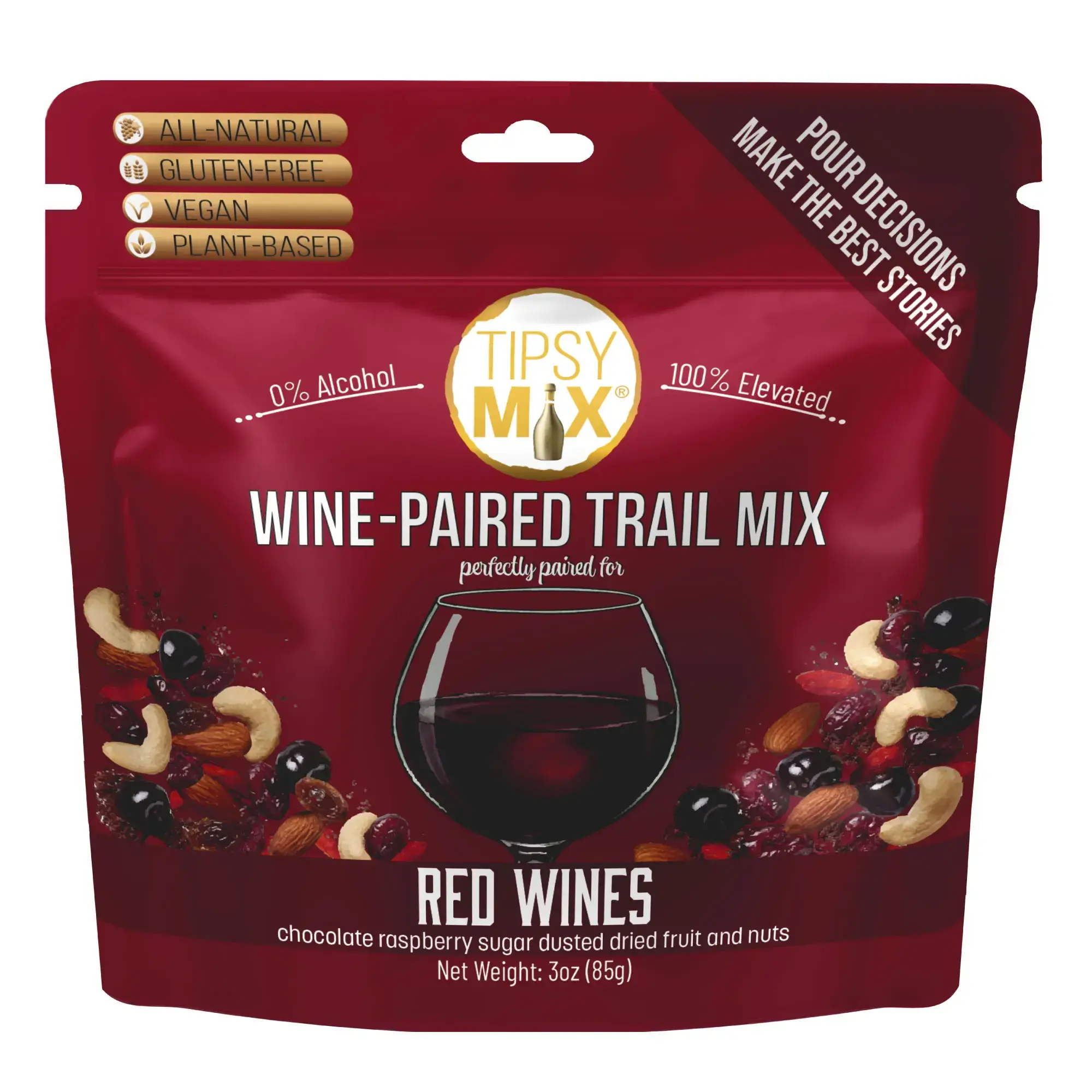 Wine-Paired Trail Mix - Red Wine