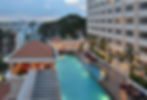 Không gian bên ngoài khách sạn tiệc cưới Equatorial Hotel Saigon