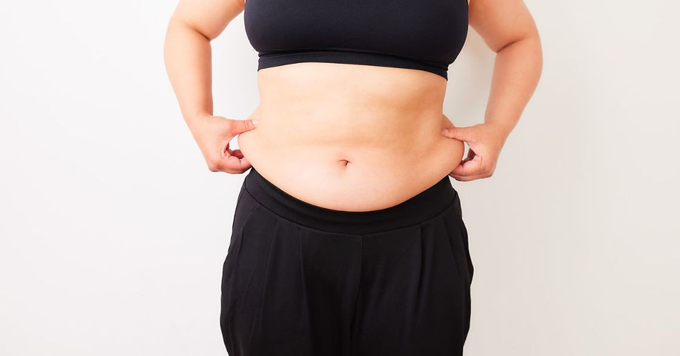 Como reduzir a gordura abdominal com escolhas inteligentes na alimentação