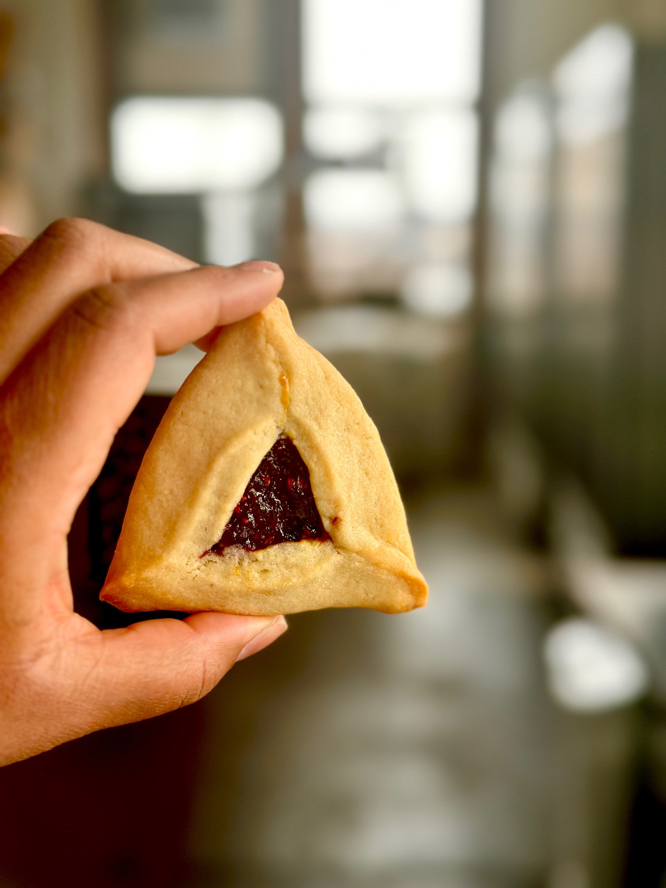 Cranberry/Raspberry Hamantash