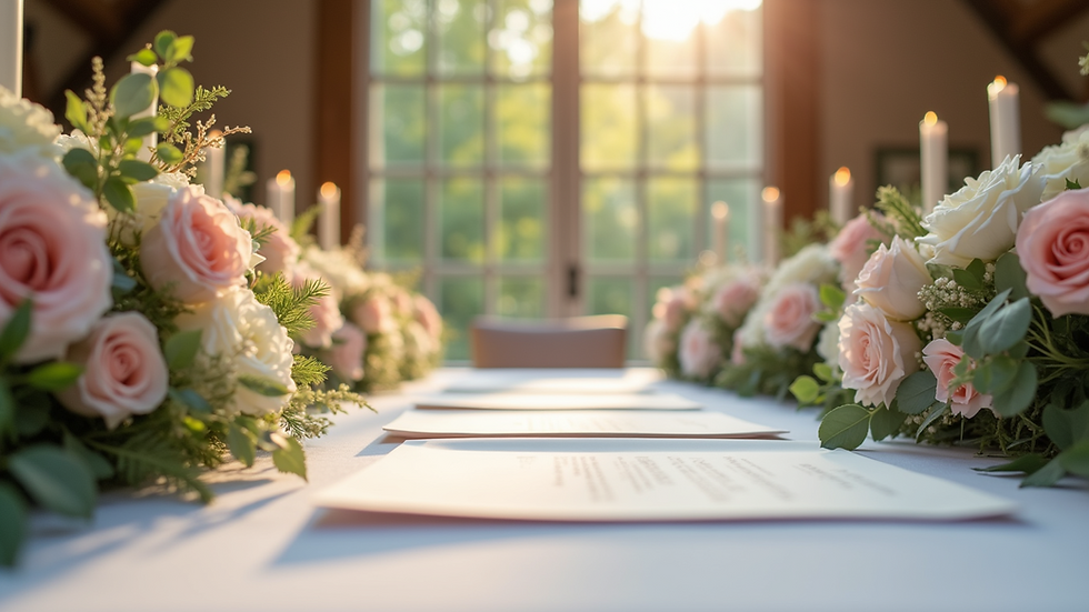 Creative Notary Solutions for Your Wedding Day