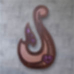 wooden Hei Matau, Hook-shaped Māori design wall art, New Zealand inspired wall décor, Māori heritage art for interiors,