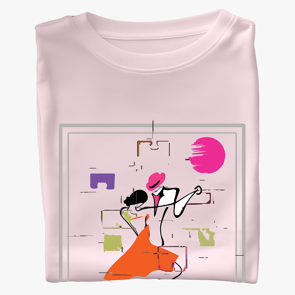 Thumbnail: Dancing Pink Sploosh Tee