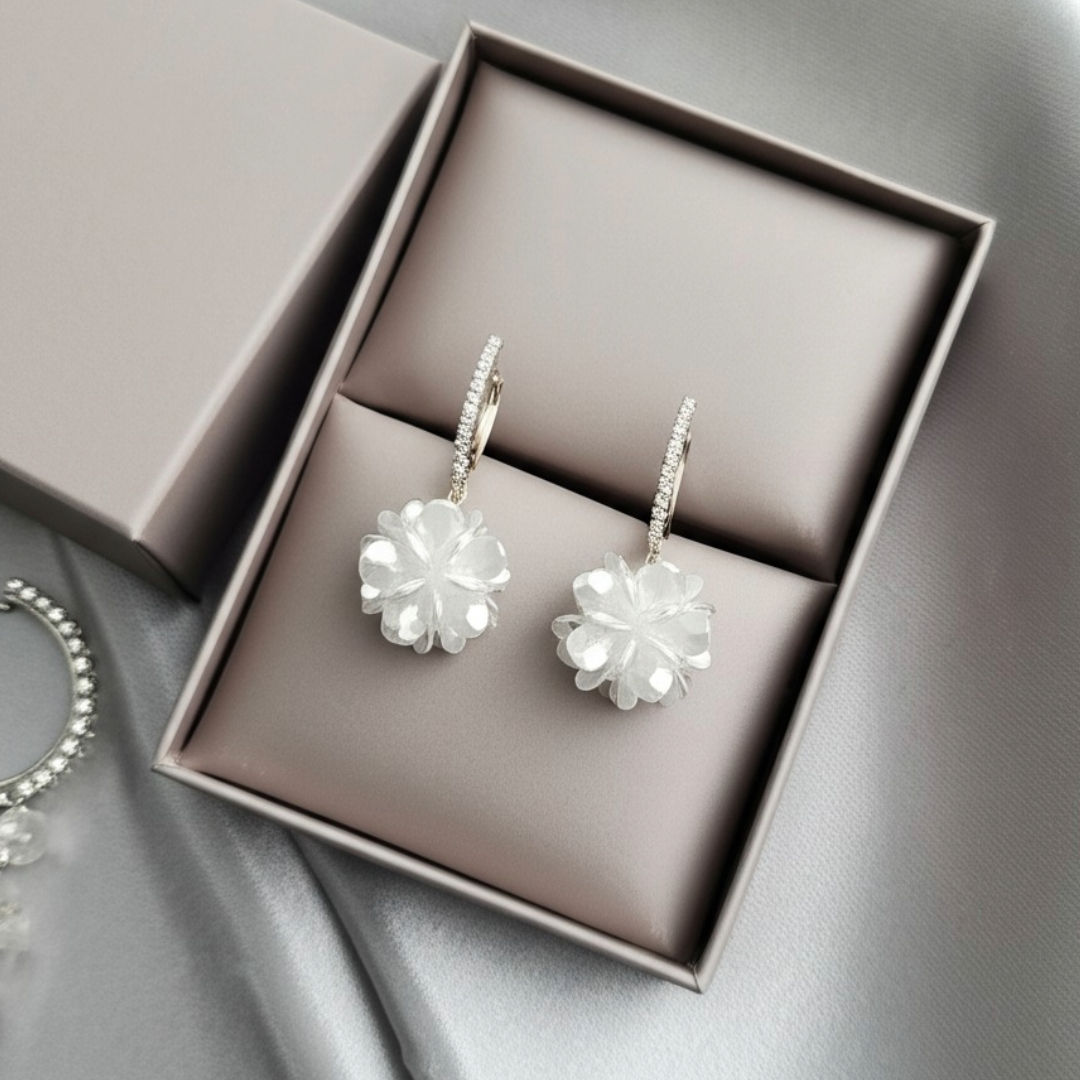 Blossom Hoop Earrings