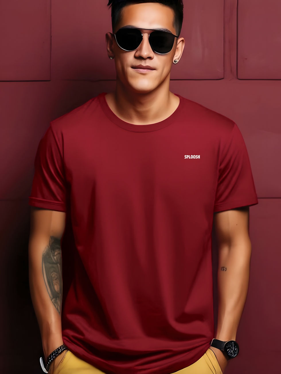 Thumbnail: Sploosh Name Savvy Red Tee