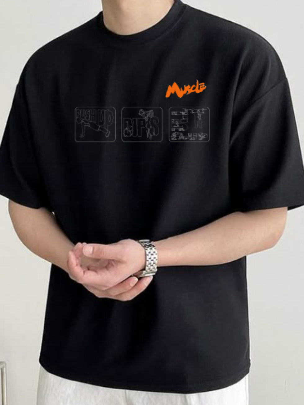 Thumbnail: Build Muscle Oversize Tee
