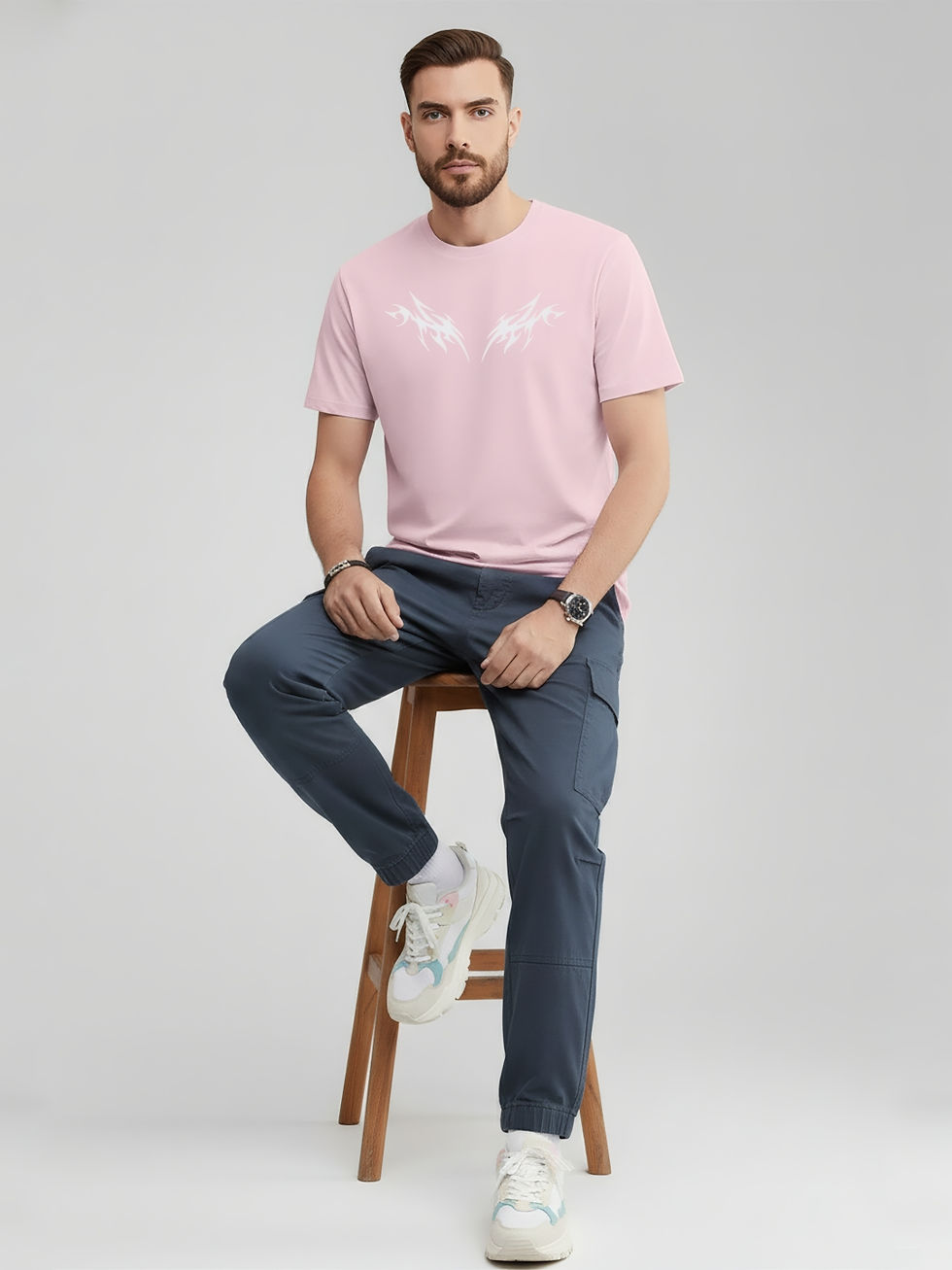 Thumbnail: Winged Printed T-shirt