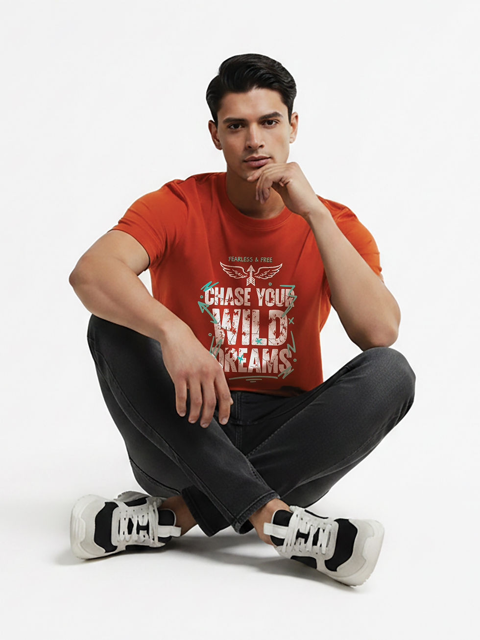 Thumbnail: Rust Drop Printed Tee