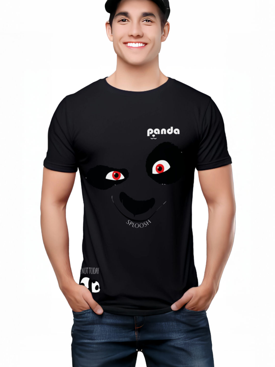 Panda Joy Sploosh Tee