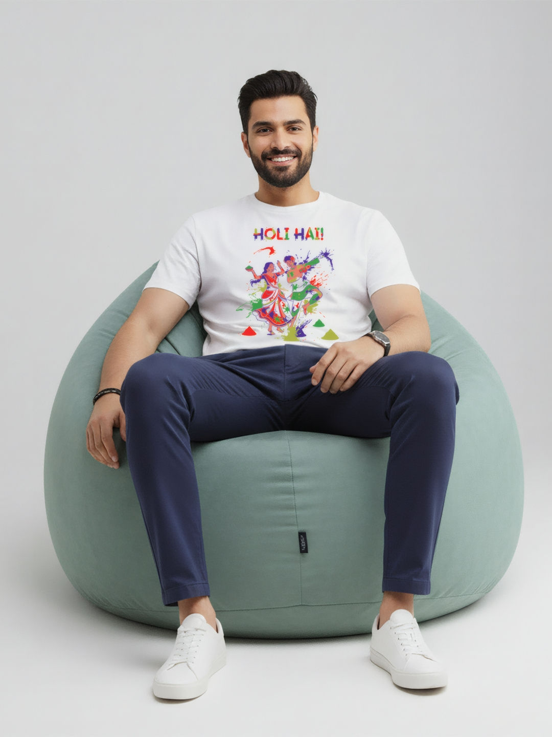 Holi Printed T-Shirt