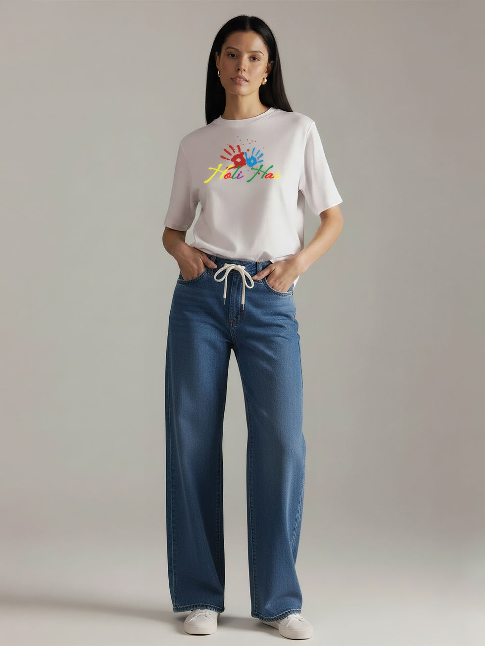 Thumbnail: Holi Typography T-shirt