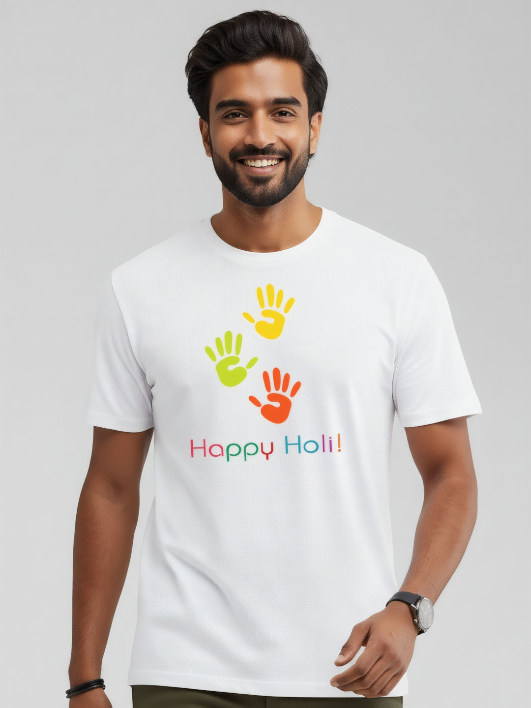 Holi Printed T-Shirt