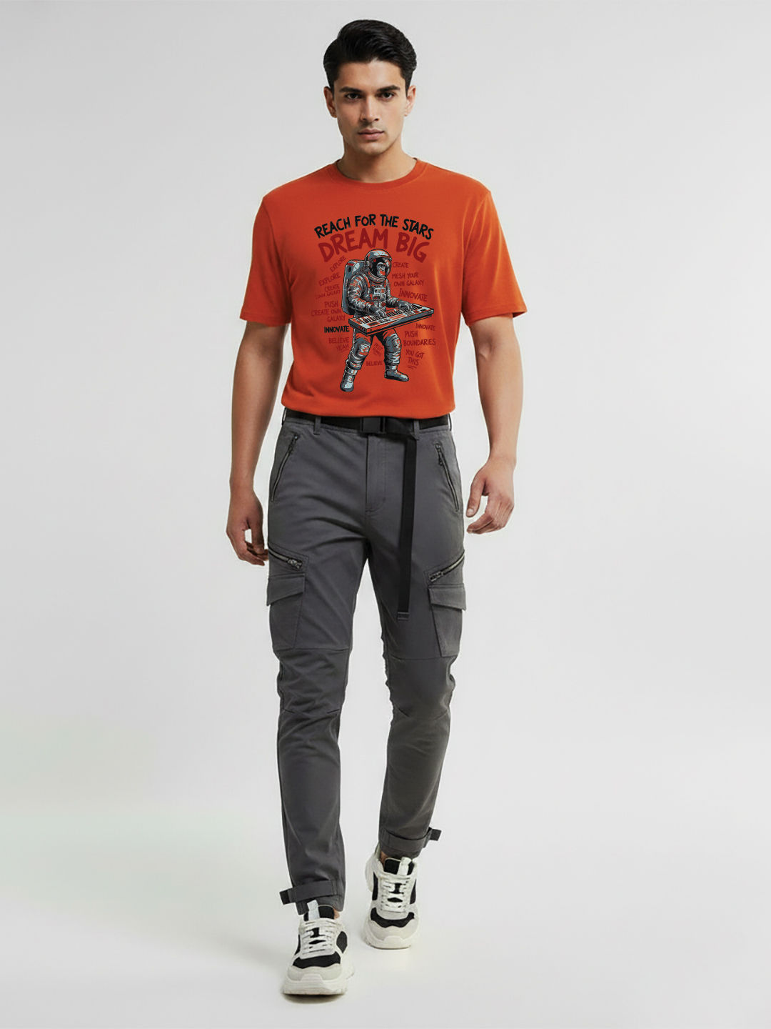 Rust Drop Printed Tee
