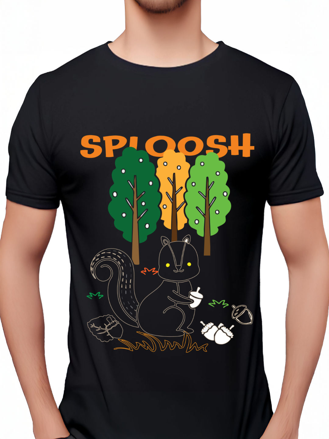 Forest Mischief Sploosh Tee