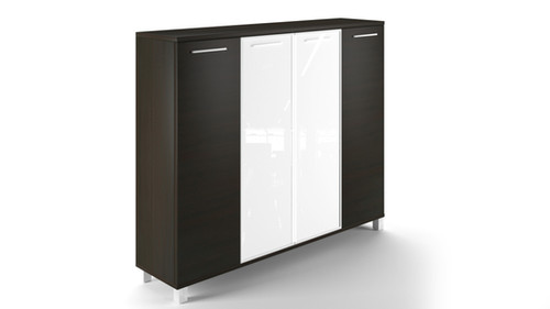 File Cabinet with glass doors | Shore Total Showroom