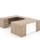 Thumbnail: U-Shaped Bow front Desk with Glass Modesty Panel